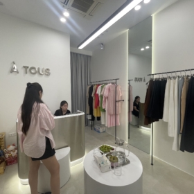 Thi công nội thất Shop quần áo À Tous 105 Bùi Thị Xuân – Hà Nội